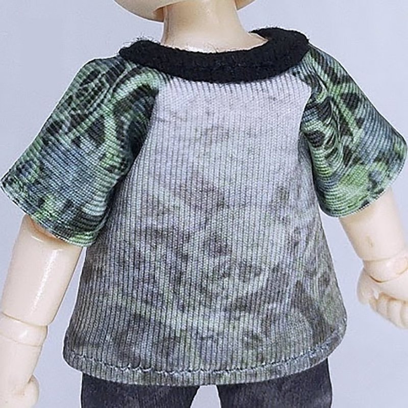 画像5: ＶネックスカルＴシャツ【グリーン】 (5)