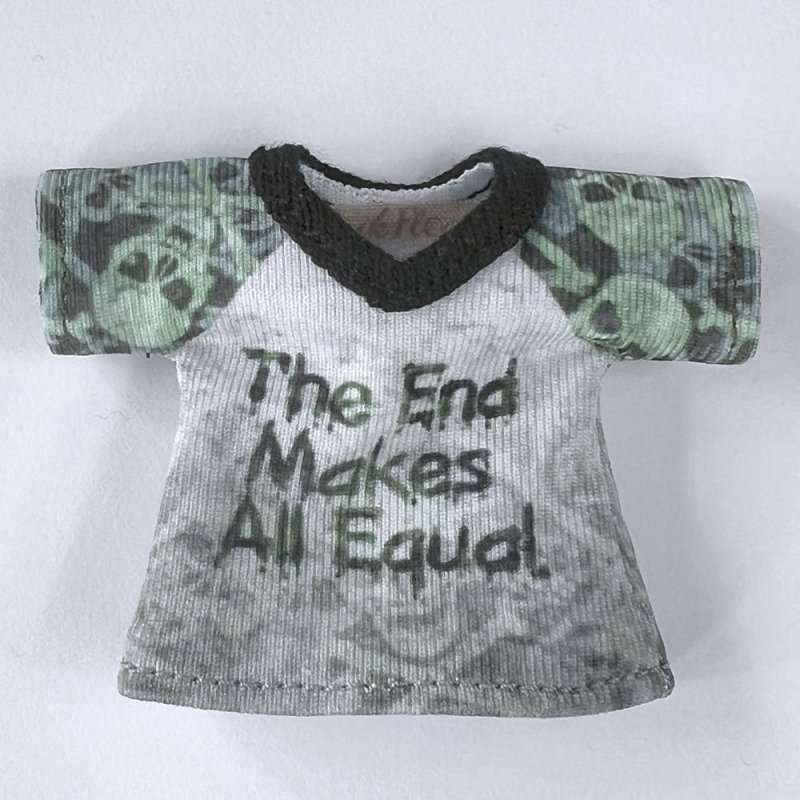 画像3: ＶネックスカルＴシャツ【グリーン】 (3)