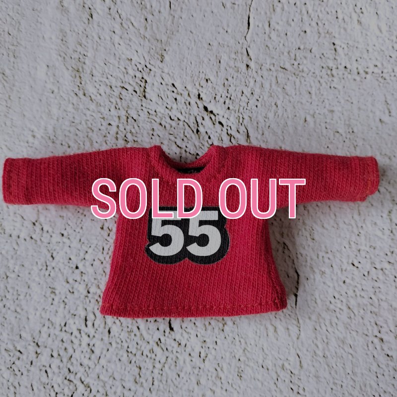 画像2: 【試作品】アイロンプリントTシャツ【レッド/55】 (2)