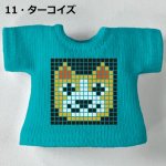 画像13: カスタムカラー プリントTシャツ【ドット・ワンコ】 (13)
