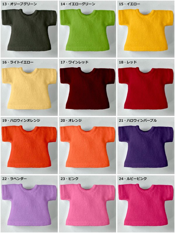 画像5: 選べる40色 無地半袖Tシャツ (5)