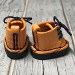 画像3: NDマグネット内蔵レースアップブーツ【ハロウィンオレンジ】（NDサイズ） (3)