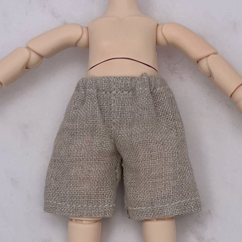 画像4: 麻のショートパンツ (4)