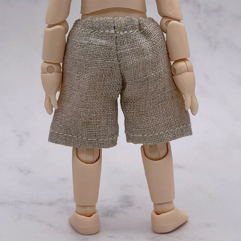 画像3: 麻のショートパンツ (3)