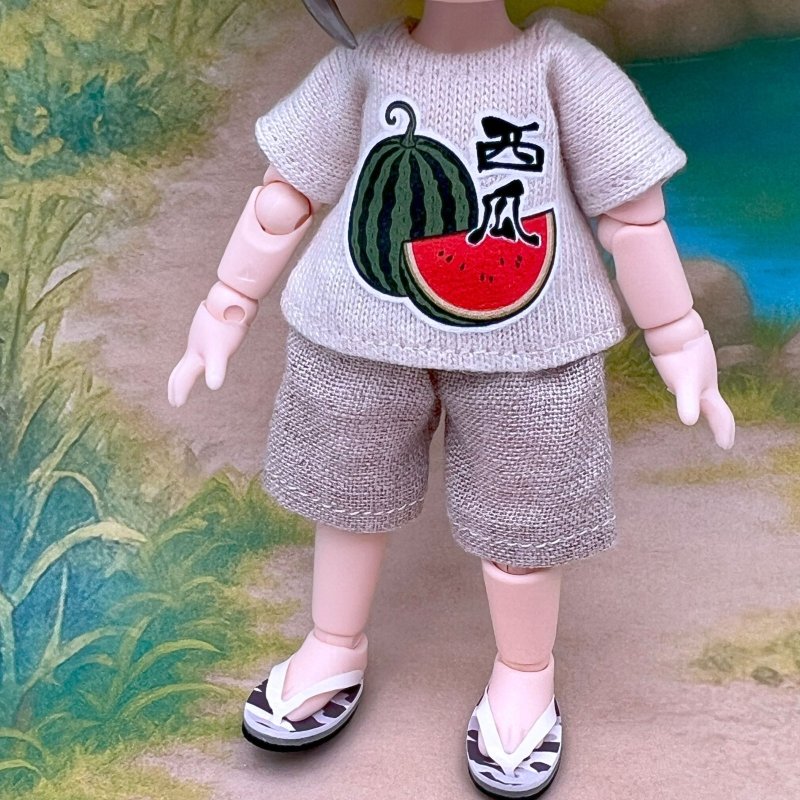 画像6: 麻のショートパンツ (6)