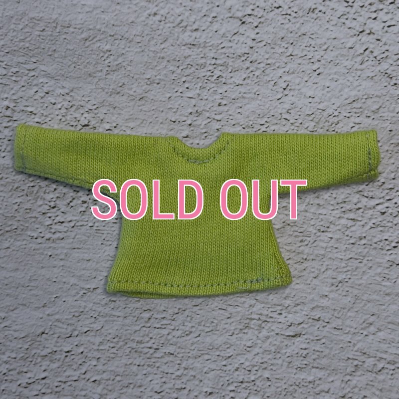 画像3: 【値下品】アイロンプリント長袖Ｔシャツ【かき/ライトグリーン】 (3)