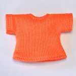 画像2: 【値下品】スクエアレモン-B【オレンジ】アイロンプリントＴシャツ (2)