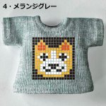 画像6: カスタムカラー プリントTシャツ【ドット・ワンコ】 (6)