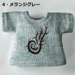 画像6: 単色プリント カスタムＴシャツ 【黒トライバル-火球】 (6)