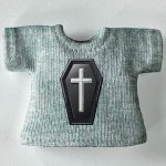 画像1: アイロンプリントＴシャツ 【柩】 (1)