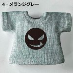 画像5: 単色プリント カスタムＴシャツ 【バッドフェイス黒】 (5)