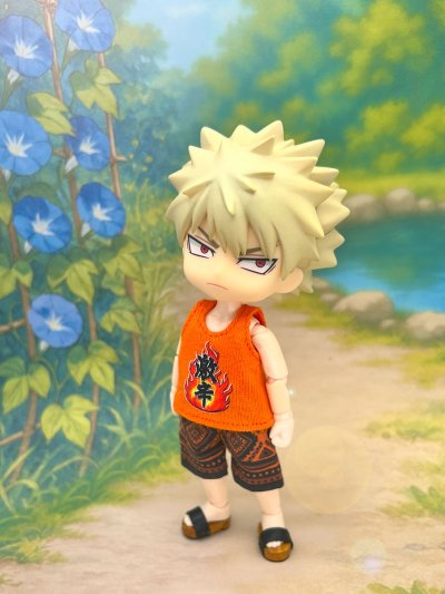 画像1: プリント カスタムＴシャツ【炎上】