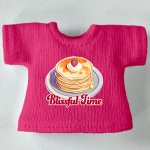 画像1: カスタムカラー プリントTシャツ【パンケーキ】 (1)