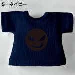 画像6: 単色プリント カスタムＴシャツ 【バッドフェイス黒】 (6)