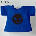 画像7: 単色プリント カスタムＴシャツ 【バッドフェイス黒】 (7)