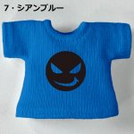 画像8: 単色プリント カスタムＴシャツ 【バッドフェイス黒】 (8)