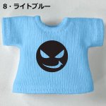 画像9: 単色プリント カスタムＴシャツ 【バッドフェイス黒】 (9)