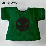 画像11: 単色プリント カスタムＴシャツ 【バッドフェイス黒】 (11)