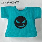 画像12: 単色プリント カスタムＴシャツ 【バッドフェイス黒】 (12)