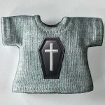 画像1: 単色プリント カスタムＴシャツ 【柩】 (1)