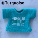 画像7: アイロンプリントTシャツ 【JUST CHILLAX! (おちつけ！)】 (7)