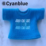 画像8: アイロンプリントTシャツ 【JUST CHILLAX! (おちつけ！)】 (8)