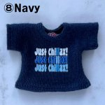 画像10: アイロンプリントTシャツ 【JUST CHILLAX! (おちつけ！)】 (10)
