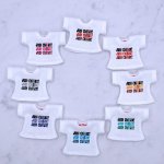 画像1: アイロンプリントTシャツ 【JUST CHILLAX!-白 (おちつけ！)】 (1)