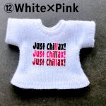 画像5: アイロンプリントTシャツ 【JUST CHILLAX!-白 (おちつけ！)】 (5)