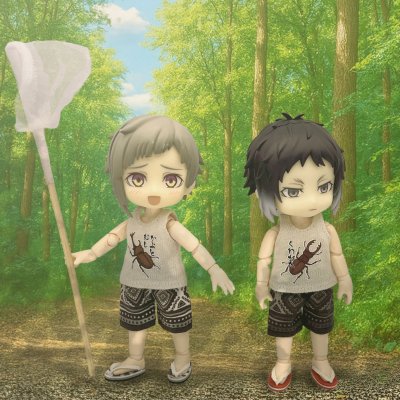 画像1: プリント カスタムＴシャツ【かぶとむし】