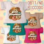 画像1: プリント カスタムＴシャツ【ドーナツB】 (1)
