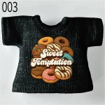 画像7: プリント カスタムＴシャツ【ドーナツB】 (7)