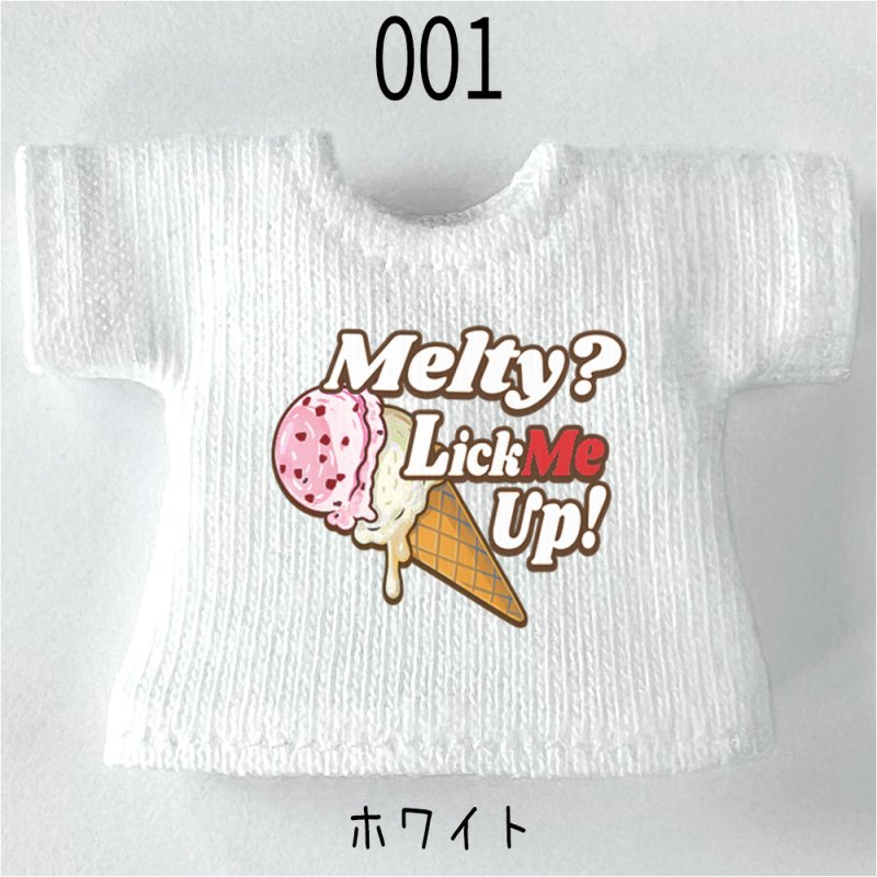 画像2: プリント カスタムＴシャツ 【メルティアイス-ストロベリー】 (2)