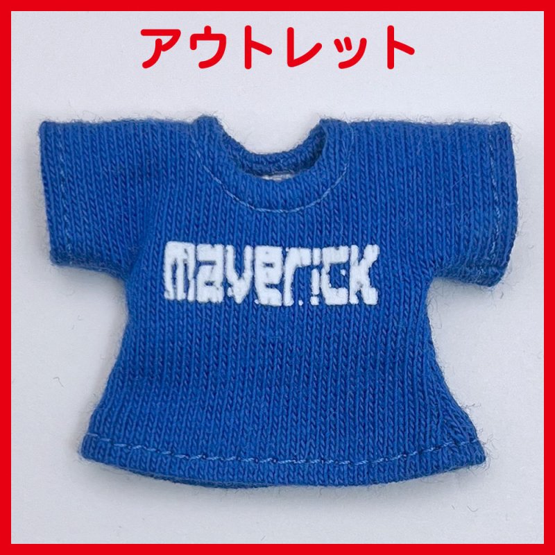 画像1: 【アウトレット】Tシャツ-8/10「MAVERICK/ブルー」 (1)