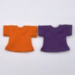 画像2: 【アウトレット】ハロウィンTシャツ２着セット【オレンジと紫】 (2)